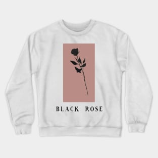 Black rose Crewneck Sweatshirt